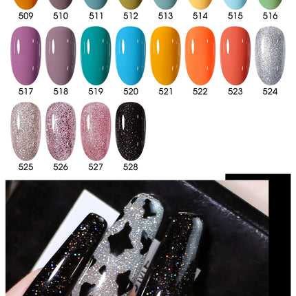 Arte Clavo Colourful Gel Nail Polish Nail Art Gel Varnishes Macaron Color Nail Semi Permanant Soak Off LED UV Gel Nail Varnishes