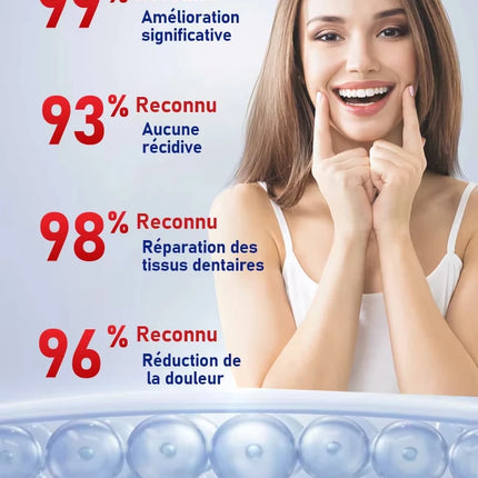 Repair your gums, say goodbye to cavities and yellow teeth, and enhance your smile to make you more confident.