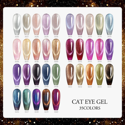 Venalisa Hema Free TPO Free Gel Nail Polish 10ml Halloween Gel Varnish Cat Eye Magnet Nail Gel Polish Soak Off UV LED Nail Gel
