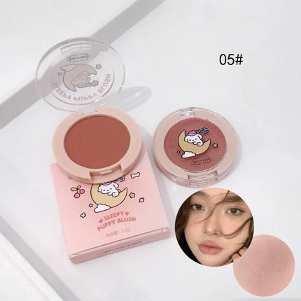 JOLLY JOJO Sleepy Puppy monochrome Blush Expansion Matte Naturally Brightening Highlights Blush