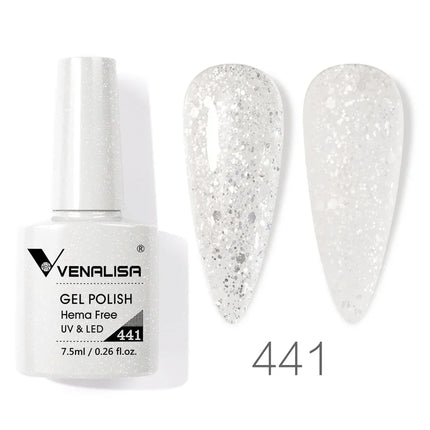 7.5ml Venalisa TPO FREE HEMA FREE Gorgeous Color Nail Gel Polish Long Wear Soak Off UV LED Gel Varnish Nail Manicure Gel Varnish