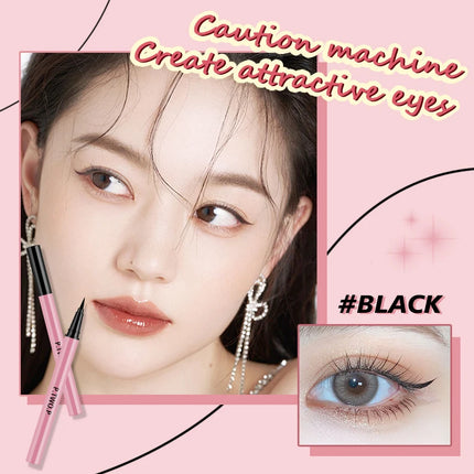 Professional Liquid Eyeliner Cat Style Pen Long-lasting Quick Drying Anti-sweat Waterproof Smooth Matte Black Eyeliner Makeups
