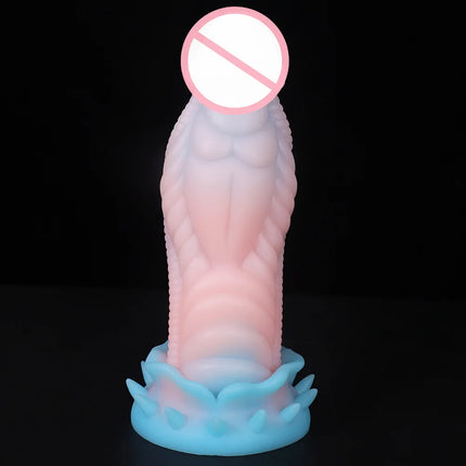 Extra Large Soft Peculiar Extend Anal Plug Strong Suction Cup Liquid Silicone Material Barbed Base New Style Masturbation Dildo