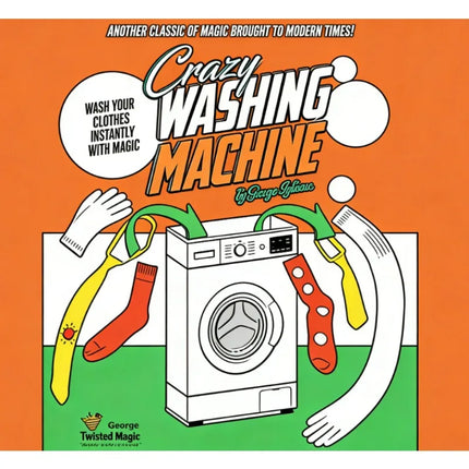 Crazy Washing Machine by George Iglesias – Beginner Magic Trick, Stage & Close-Up Illusion Props