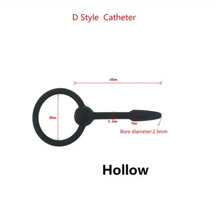 Beginner Silicone Urethral Dildo Plug Stimulate Catheter Dilator Adult Games Sex Toys For Men Gay Penis Plug Insert Sexy Toys