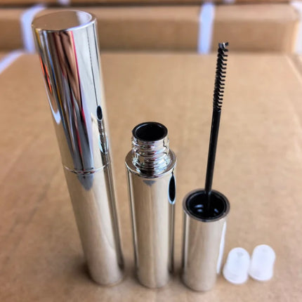 10ml Empty Mascara Tube Eyeliner Lip Gloss Tubes With Wand Applicator Eyelash Cream Container Plastic Lipstick Lip Balm Bottles