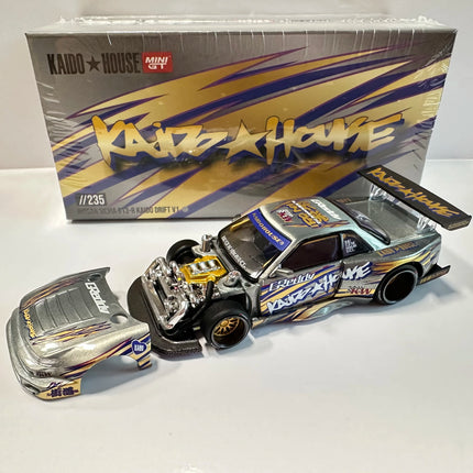 NEW **CHASE** Kaido House 1:64 MINIGT Skyline GTR R34 510 Wagon R33 NSX Diorama Car Model Collection Hidden Items