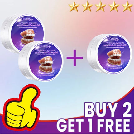 Flexible Silicone Dentures Full Set – Realistic Upper & Lower False Teeth, Comfort Fit, Secure Hold, Natural Smile Replacement