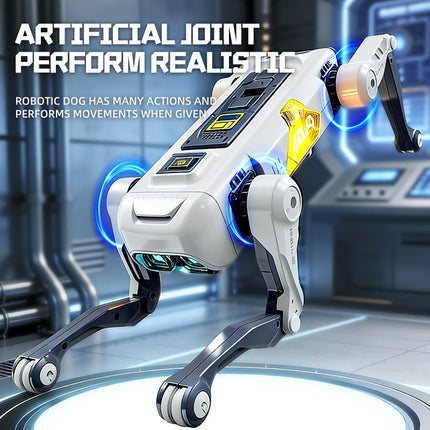 New AI intelligent robot dog voice control remote control programming robot dog bionic quadruped mechanical dog toy