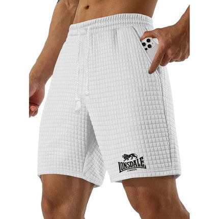 LONSDALE printed men's summer casual cool and breathable basketball shorts for outdoor sports and beach wear. Available in multi