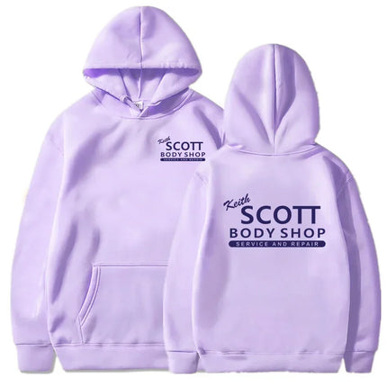 Tree Hill Hoodie Keith Scott Body Shop Hoodies Unisex Sweatshirts Autumn Winter Fleece Hooded Pullovers Graphic Sudadera Mujer