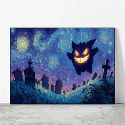 Anime Character Pictures Pokemon Images Classic Charizard Poster Modern Living Room Decoration Paintings Wall Decoration Hanging