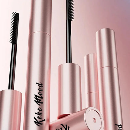Eye Black Long Curly Durable Non Smudging Non Peeling Waterproof and Sweat Resistant Eye Black Lengthens Eyelashes Black Mascara