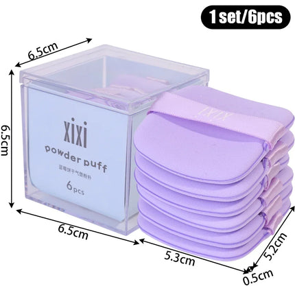 48pcs Biscuit Cosmetics Puffs Set Concealer Foundation Makeup Sponge Make Up for Women Powder Puff Korean Beauty Tool Accesories