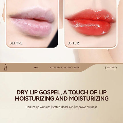 GECOMO Black Magic Lipstick - Moisturizing Gloss, Long-Lasting, Temp-Sensitive Color Change, Lip Hydration,Korean makeup
