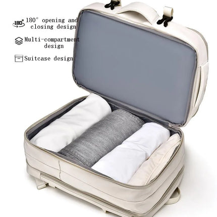 Travel Backpack 46x30x20 Cabin Waterproof Y2k Bags Carryon For Laptop 15.6 Inch High Quality Ryanair With USB Charging Sports