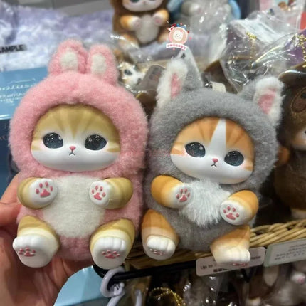 In Stock Genuine Mofusand Vinyl Series Blind Box Shark Cat Mofusand Kiramekko Fluffy Kittens Surprised Box Plush Toy Cute Toys