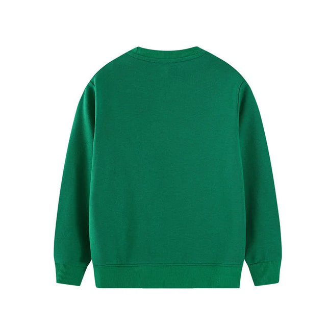 Jumping Meters 2-7T Long Sleeve Green Cars Boys Sweatshirts Shirts Kids Clothes Autumn Spring Children Clothing Sportshirts Tops