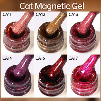 UR SUGAR 15ml Cat Magnetic Gel Nail Polish 30 Colors Semi Permanent Magnetic Gel UV/LED Soak Off Painting Vanrish Design