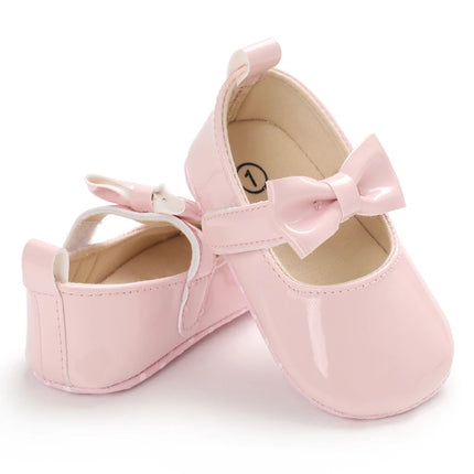 Spring and Autumn Fashion Baby Shoes Bow Soft Bottom Anti slip Sneaker Baby Versatile Princess Shoes