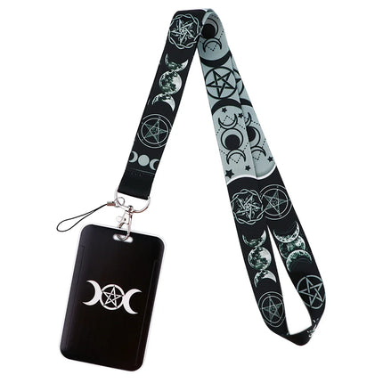 New Sakura Cherry Blossoms Flower lanyard card ID Badge Holder Keychain Pass Gym Mobile Kids Key Holder Key Rings Gift