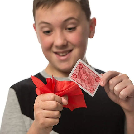 50 Amazing Magic Tricks for Kids - Gift Set Tin with Card & Coin Tricks, Mind Reading, Levitation - Ages 8+ - Easy to Learn