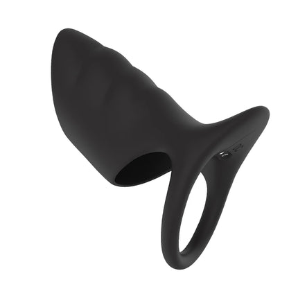 360° Omni-directional Penis Ring Vibrator Sex Toy Stronger Extender Silicone G-Spot Stimulator Vibrating Penis Sleeve for Men