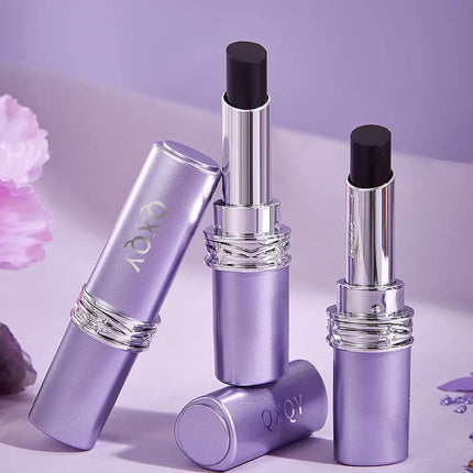 Velvet Matte Dark Magic Lipstick Long-Lasting Waterproof Lipstick Hydration Lip Gloss Nourishing Lightweight Smooth Essence Care