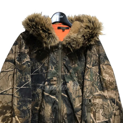 Blokette Retro Tactical Camouflage Zipper Cotton-Padded Jacket Women's Y2K Harajuku Gothic Plush Warm Casual Hoodie Sweatshirt