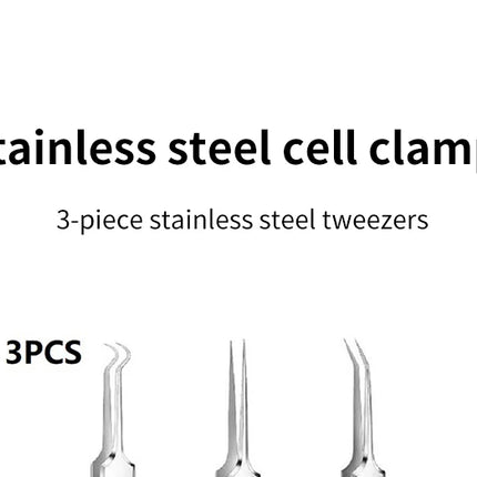 3PCS Ultra Fine No 5 Cell Pimples Black Head Clip Tweezers Beauty Salon Special Scraping Closing Artifact Acne Needle Tool Stain