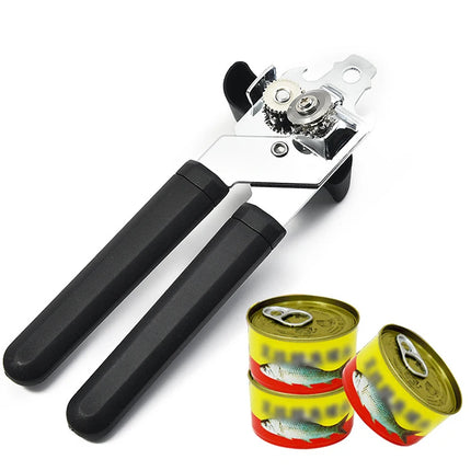 Stainless Steel Multifunctional Professional Can Manual Can Opener Craft Beer Grip Can Opener Bottle Opener Kitchen Gadgets