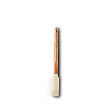 Silicone Scraper Scraper, Home Baking Wooden Handle Scraper, Cake Scraper, Cream Small Spatula Set