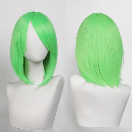 Synthetic Medium Length Cosplay Wig, Adjustable Headband,Multiple colors