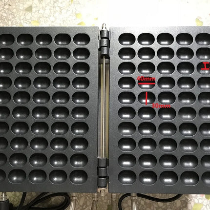Electric 50-Hole Egg Waffle Maker Non-Stick Bubble Waffle Iron Japanese Baby Castella Sponge Cake Machine Kitchen Appliance