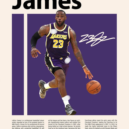 Basketball Players Series Poster Print Canvas Art Pictures Home for Living Room and Bedroom Modern Wall Decor Frameless Painting