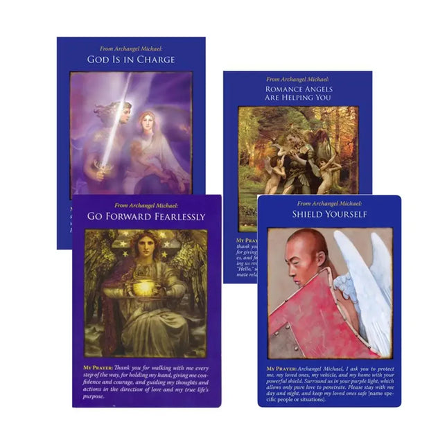 NEW Archangel Michael Oracle Tarot Cards Board Games English Funny Board Tarot Deck Table Games PDF For Families Party