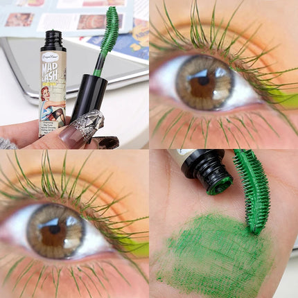 Mascara European American Makeup Style Color Mascara Thick And Easy To Color Eyelash Brushes Eye Cosmetics Tools