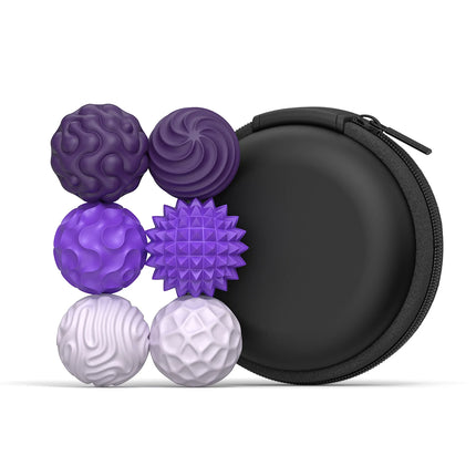 Silicone Magnetic Balls Fidget Toys for Adults Stress Balls Sensory Toy Magnet Desk Fidgets with Textured ADHD Anxiety Relief