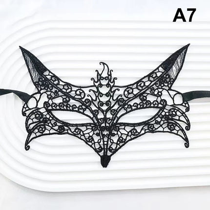 Women Lace Mask Eye Masquerade Party Masks Masked Ball Cosplay Costumes Carnival Half Face Mask