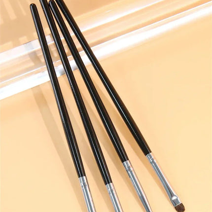 Small Angle Precise Detail Eyeshadow Brush Soft Horse Hair Eyelid Highlighter Lying Silkworm Makeup Brushes Eyes Make Up Tools