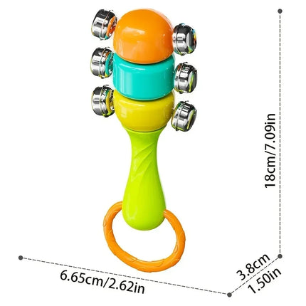 A Set of Hand-Cranked Bell Games for  Children, Made from ABS Material, Designed to Enhance Perception And Auditory Skills