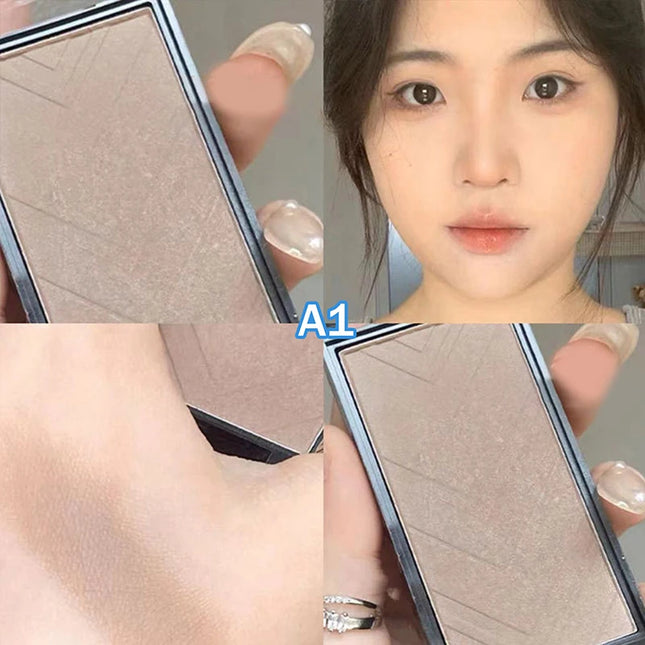[L&P] 1Pc Girl Blush Peach Makeup Palette | 6 Colors Blusher | Nude Brown Contour | Korean Natural Rouge | Cheek Tint Cosmetics