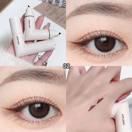 Eyeliner stamp pen, one-piece eyeliner pen, natural makeup application, a beginner's assistant, two steps to create eyeliner