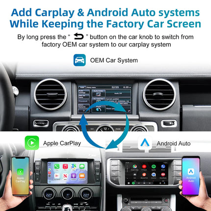 Android Auto Wireless Carplay For Land Rover/Jaguar/Range Rover/Evoque/Discovery 2012-2018 Multimedia Navigation Car Player