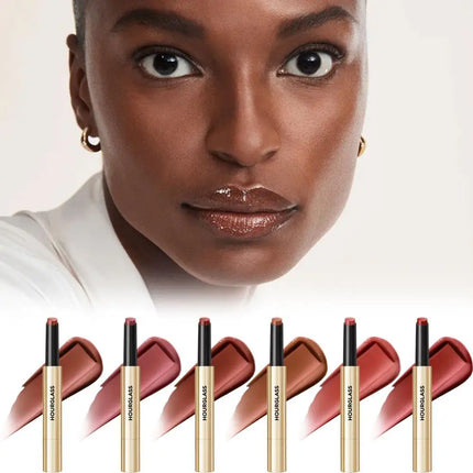 HOUR GLASS Multiple Colors Solid Lip gloss Deeply Moisturizing Lip Gloss Lip Glaze Shiny Solid Lip Gloss Long-lasting Lip Makeup