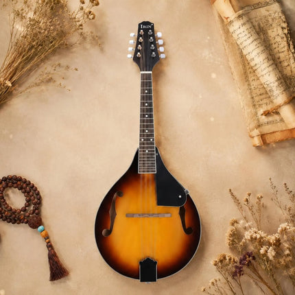 8-String Mandolin Hand-Friendly Shape Plucked Instrument