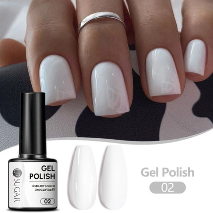 UR SUGAR 7ML Nail Gel Fresh Macaron 107 Colors All For Manicure Semi Permanent Soak Off LED UV Long-Lasting Nail Art Varnish