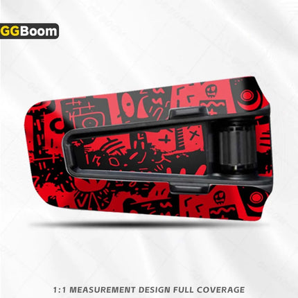 For Cardo EDGE cardo edge Motorcycle Bluetooth Headset Sticker Earphone Protection Decals Scratch-Resistant Waterproof