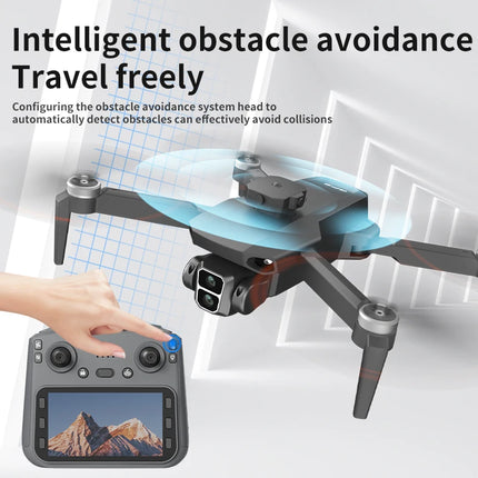 L106 PRO GPS Drone 6K Camera Brushless Motor 4-Way Obstacle Avoidance WiFi FPV Foldable RC Quadcopter