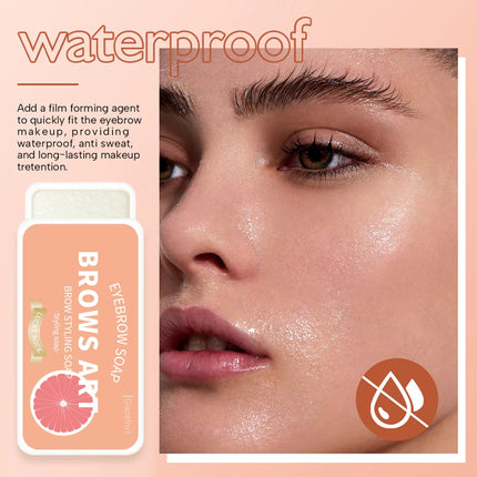 4-color eyebrow styling wax, styling gel, waterproof, natural, long-lasting, transparent eyebrow soap, eyebrow styling cream